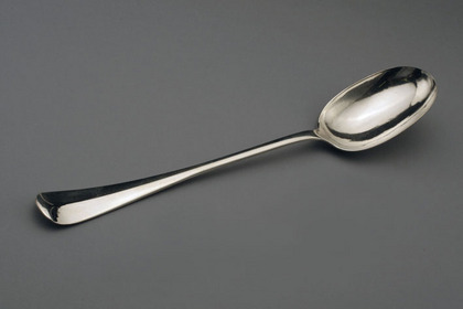 Rat-tail Hanoverian Basting Spoon